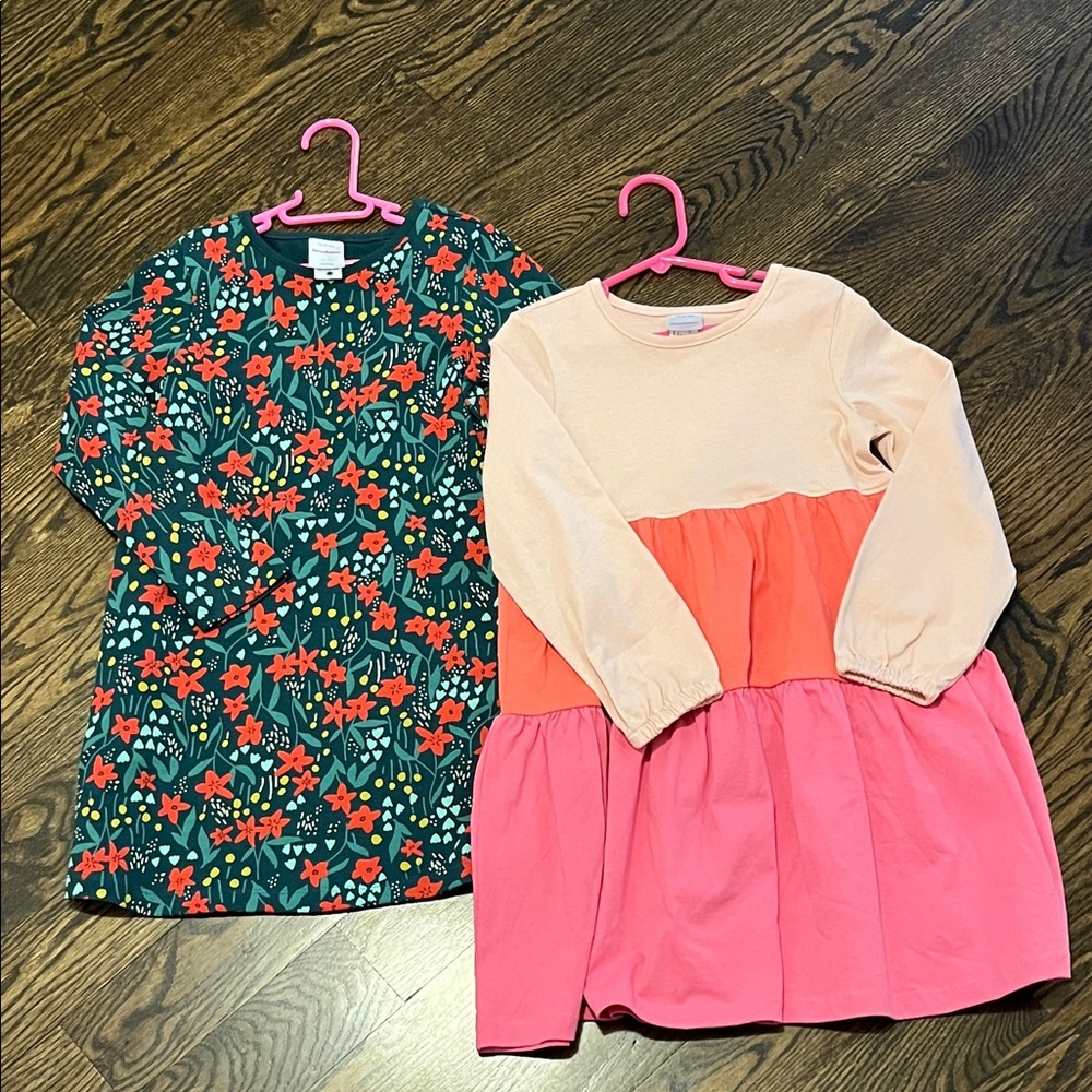 Hanna Andersson Red Floral Dress